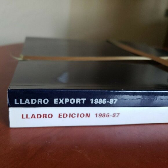 LLADRO PORCELAIN 1986-1987 book english spanish - Picture 2 of 7